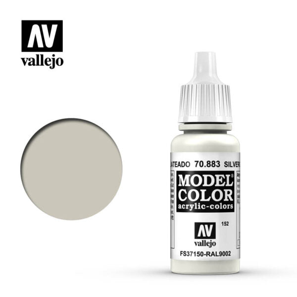 Vallejo Model Color: Silver Grey (70.883) (166)