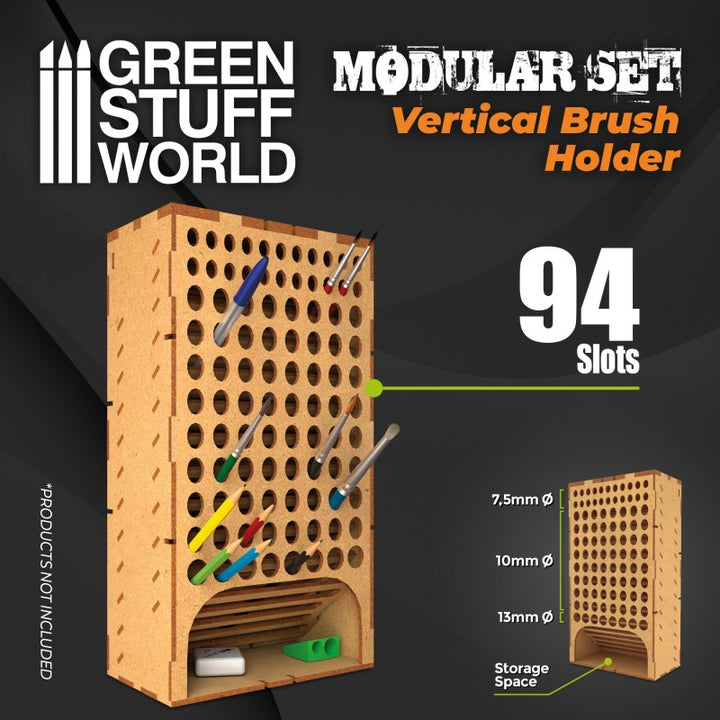 Vertical brush holder (Green Stuff World)