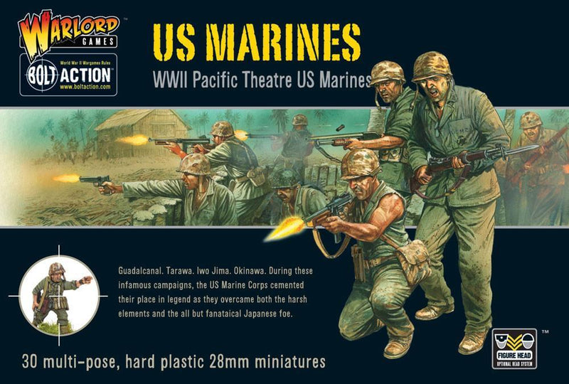 Bolt Action: US Marines plastic box set