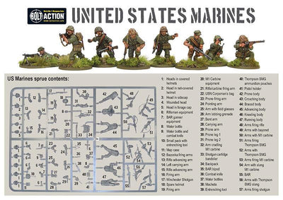 Bolt Action: US Marines plastic box set