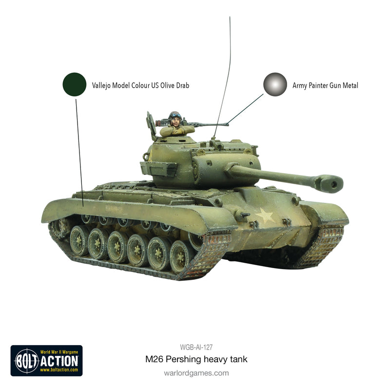 Bolt Action: M26 Pershing heavy tank