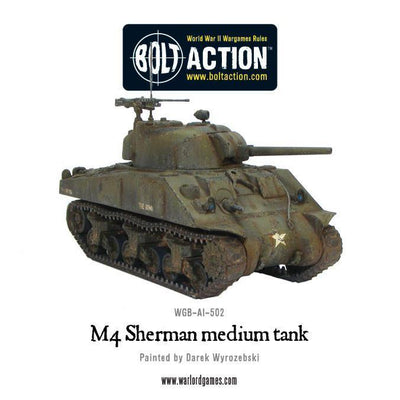 Bolt Action: M4 Sherman medium tank (plastic)