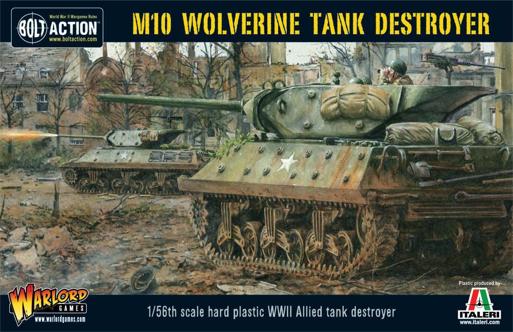 Bolt Action: M10 Tank Destroyer/Wolverine (Plastic Box)