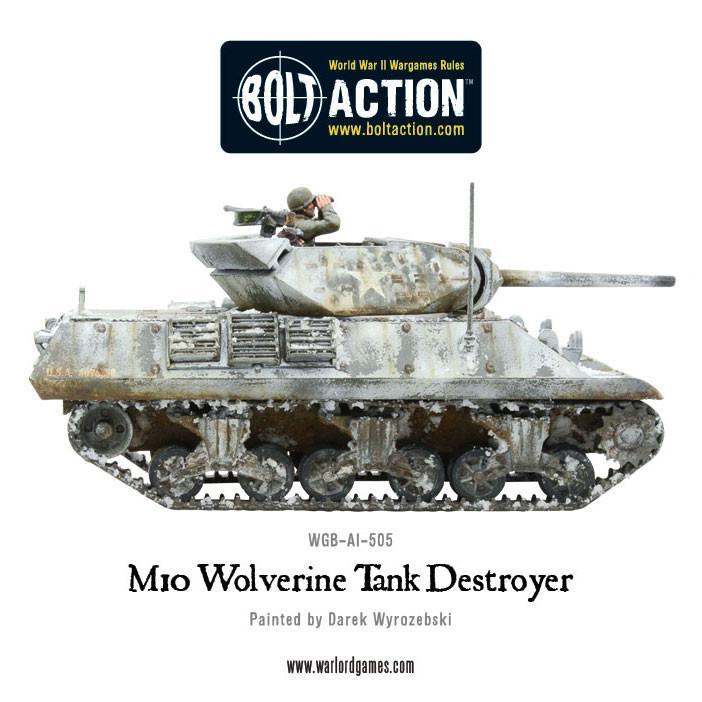 Bolt Action: M10 Tank Destroyer/Wolverine (Plastic Box)