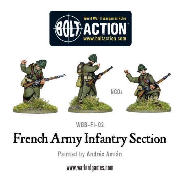 Bolt Action: French Army Infantry section