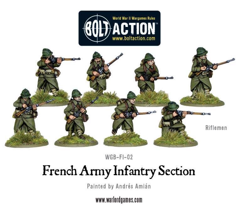 Bolt Action: French Army Infantry section