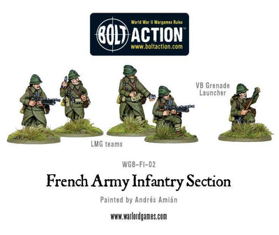 Bolt Action: French Army Infantry section