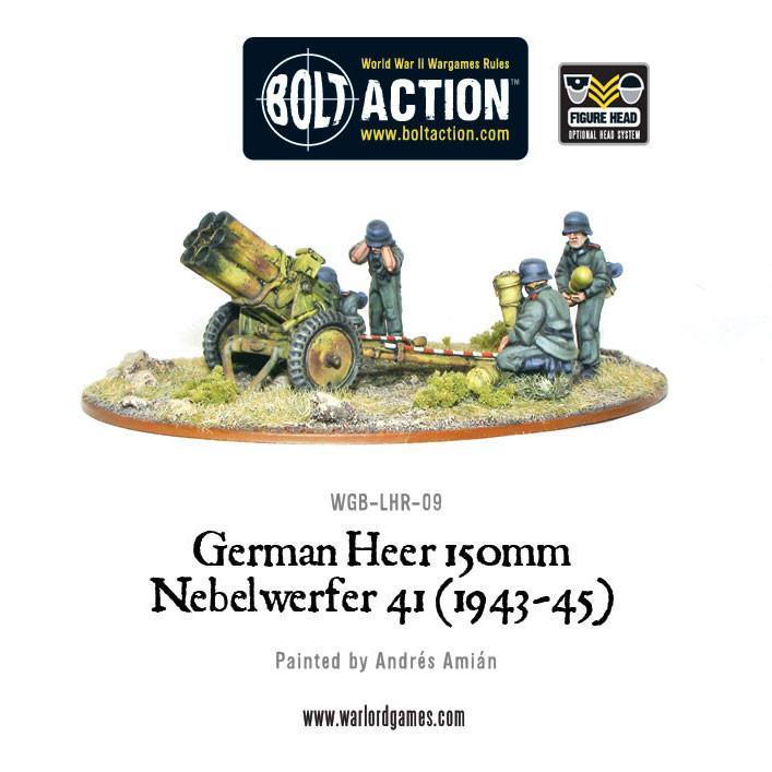 Bolt Action: German Heer 150mm Nebelwerfer 41 (1943-45)