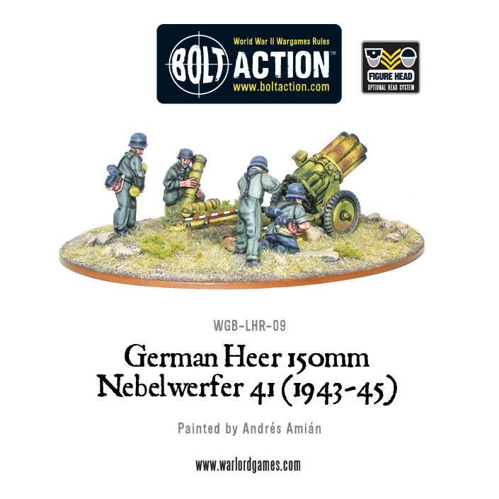 Bolt Action: German Heer 150mm Nebelwerfer 41 (1943-45)