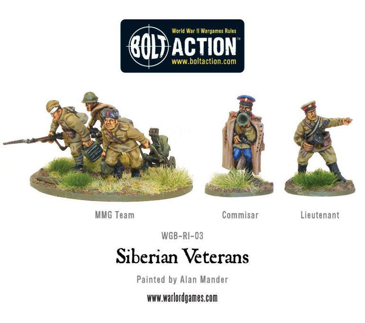 Bolt Action: Siberian Veterans boxed set