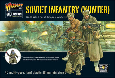 Bolt Action: Soviet Winter Infantry plastic box set
