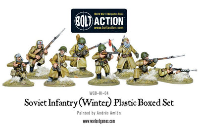 Bolt Action: Soviet Winter Infantry plastic box set