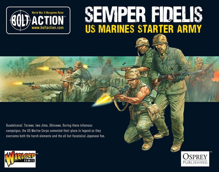 Bolt Action: Semper Fidelis - US Marines Starter Army