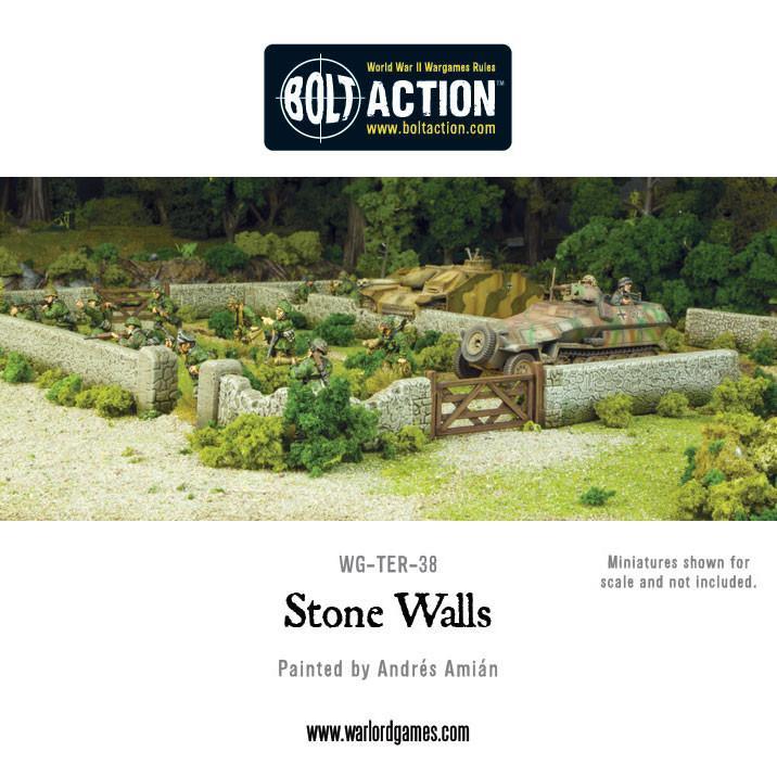 Warlord Games: Stone Walls plastic boxed set