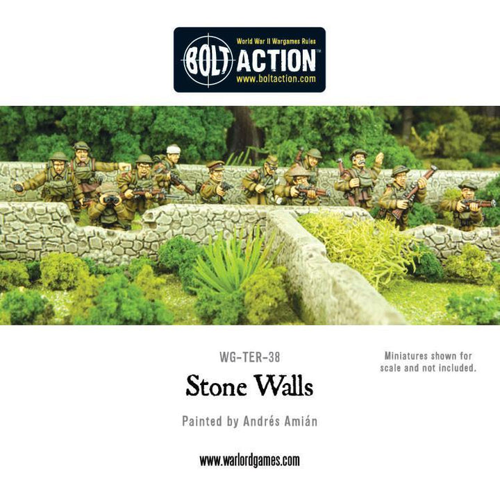 Warlord Games: Stone Walls plastic boxed set