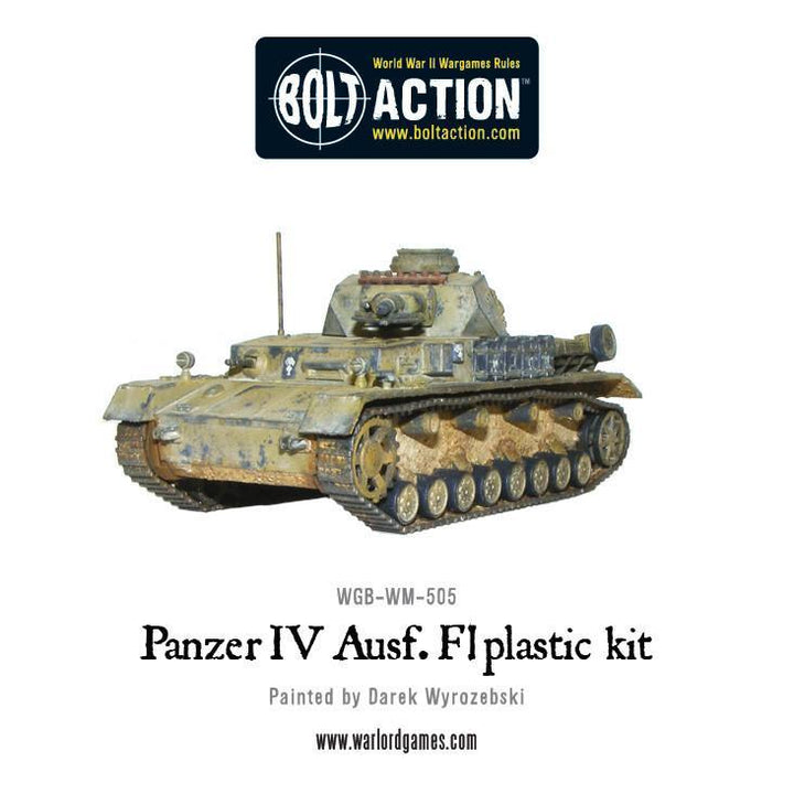 Bolt Action: Panzer IV Ausf. F1/G/H medium tank (plastic)