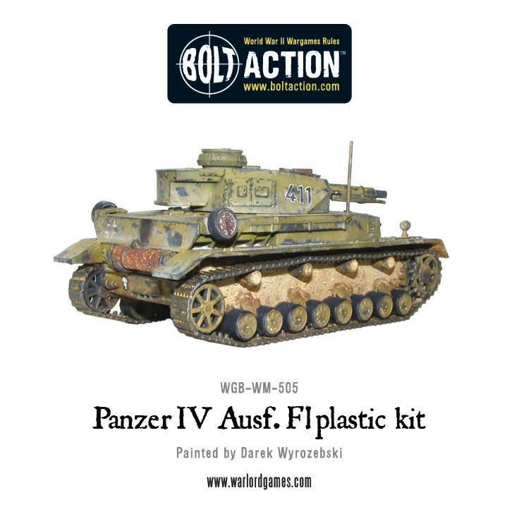 Bolt Action: Panzer IV Ausf. F1/G/H medium tank (plastic)