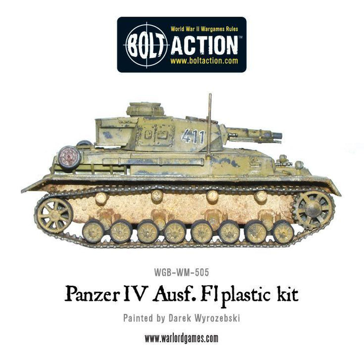 Bolt Action: Panzer IV Ausf. F1/G/H medium tank (plastic)