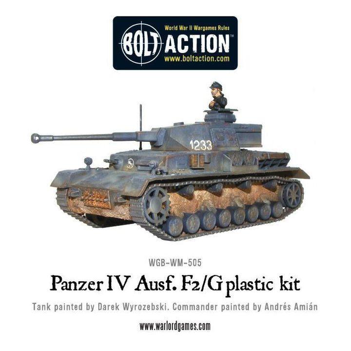 Bolt Action: Panzer IV Ausf. F1/G/H medium tank (plastic)