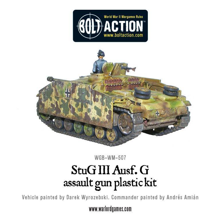 Bolt Action: Stug III ausf G or StuH-42 plastic box set