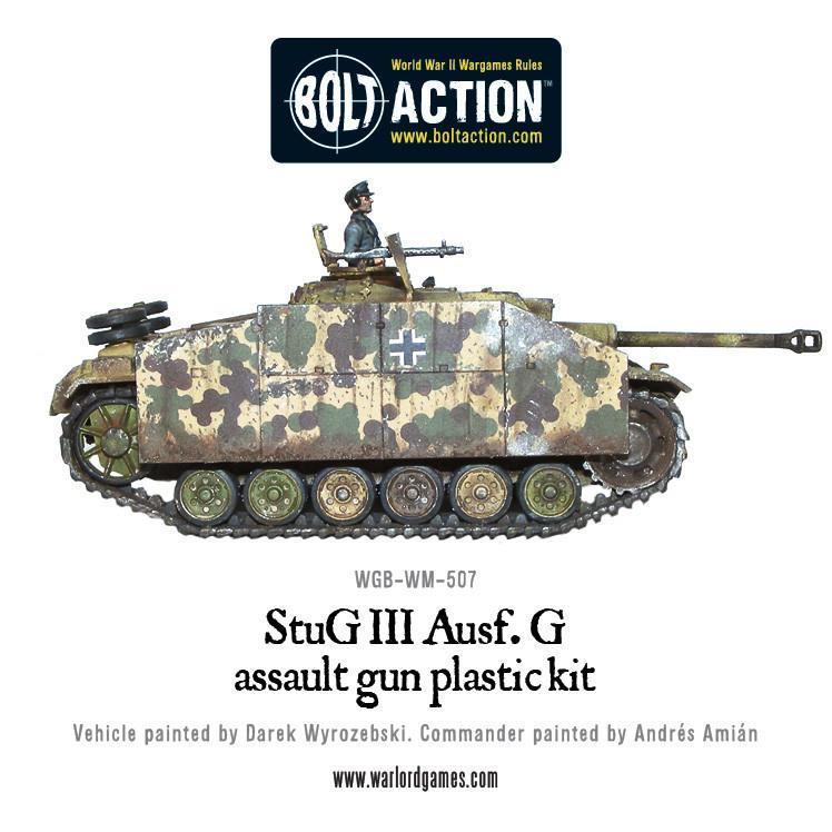 Bolt Action: Stug III ausf G or StuH-42 plastic box set