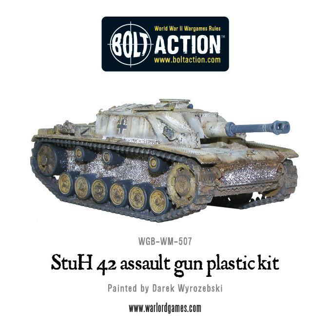 Bolt Action: Stug III ausf G or StuH-42 plastic box set