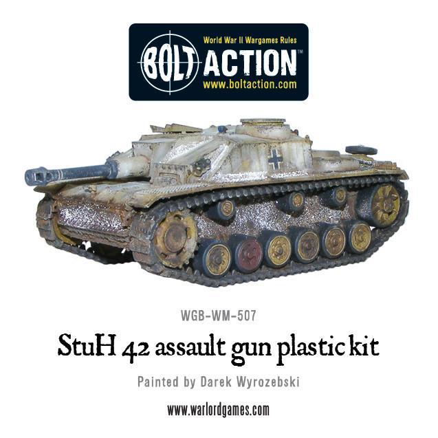 Bolt Action: Stug III ausf G or StuH-42 plastic box set