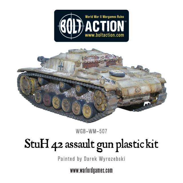 Bolt Action: Stug III ausf G or StuH-42 plastic box set