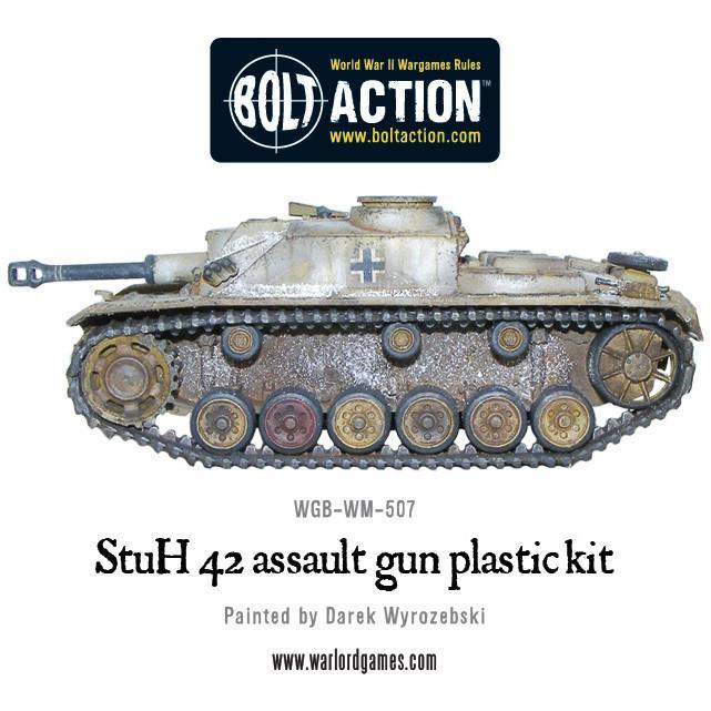 Bolt Action: Stug III ausf G or StuH-42 plastic box set