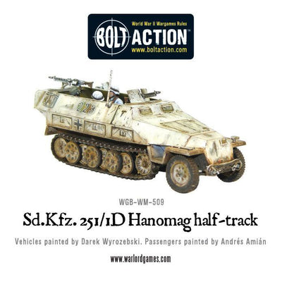 Bolt Action: Sd.Kfz 251/1 ausf D halftrack plastic box set