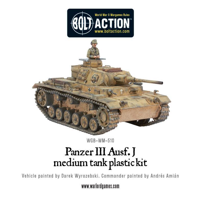Bolt Action: Panzer III (plastic)