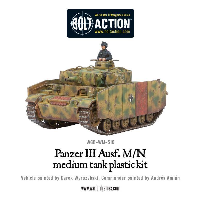 Bolt Action: Panzer III (plastic)