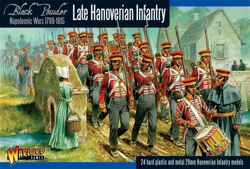 Black Powder: Napoleonic Wars - Hanoverian Line Infantry Regiment plastic boxed set
