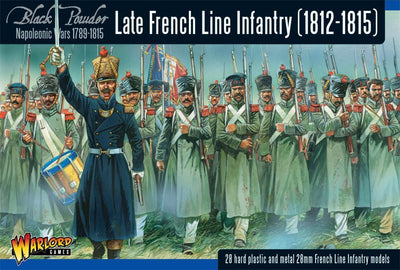Black Powder: Napoleonic War Late French Line Infantry (1812-1815)