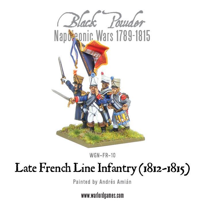 Black Powder: Napoleonic War Late French Line Infantry (1812-1815)