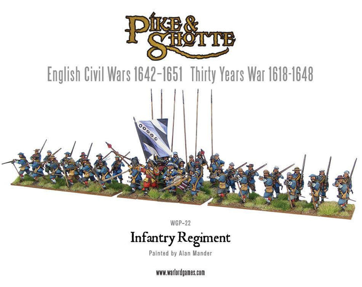 Pike & Shotte: Infantry Regiment plastic boxed set