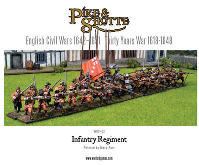 Pike & Shotte: Infantry Regiment plastic boxed set