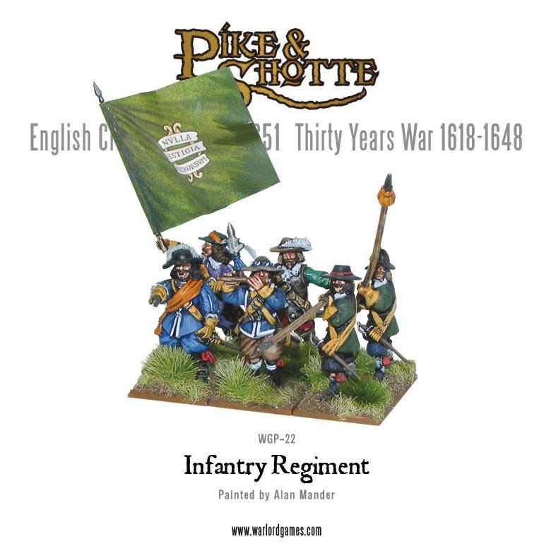 Pike & Shotte: Infantry Regiment plastic boxed set