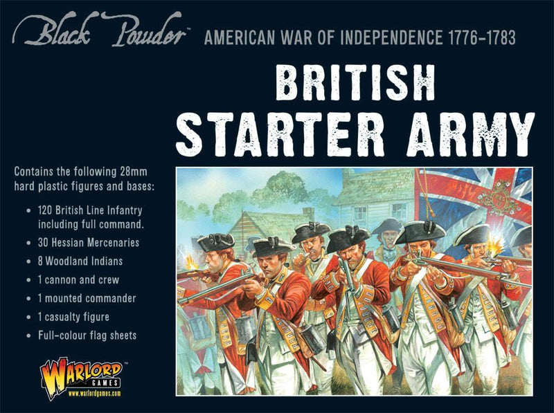 Black Powder: American War of Independence - British Army starter set