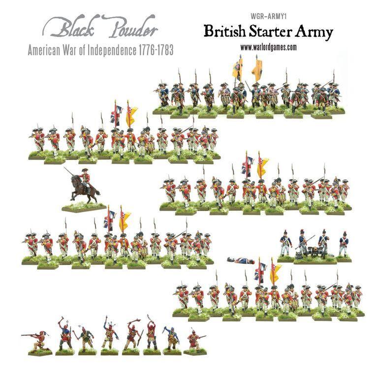 Black Powder: American War of Independence - British Army starter set