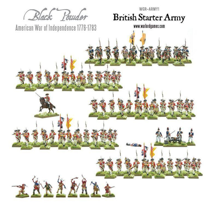 Black Powder: American War of Independence - British Army starter set
