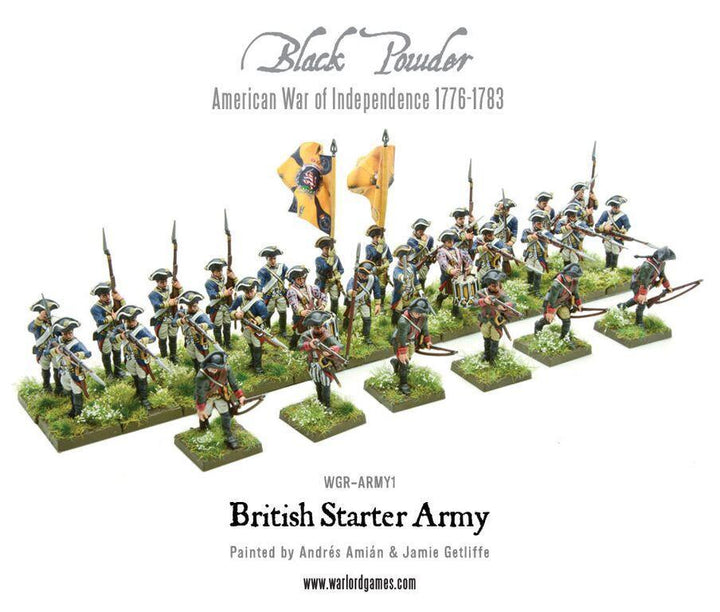 Black Powder: American War of Independence - British Army starter set