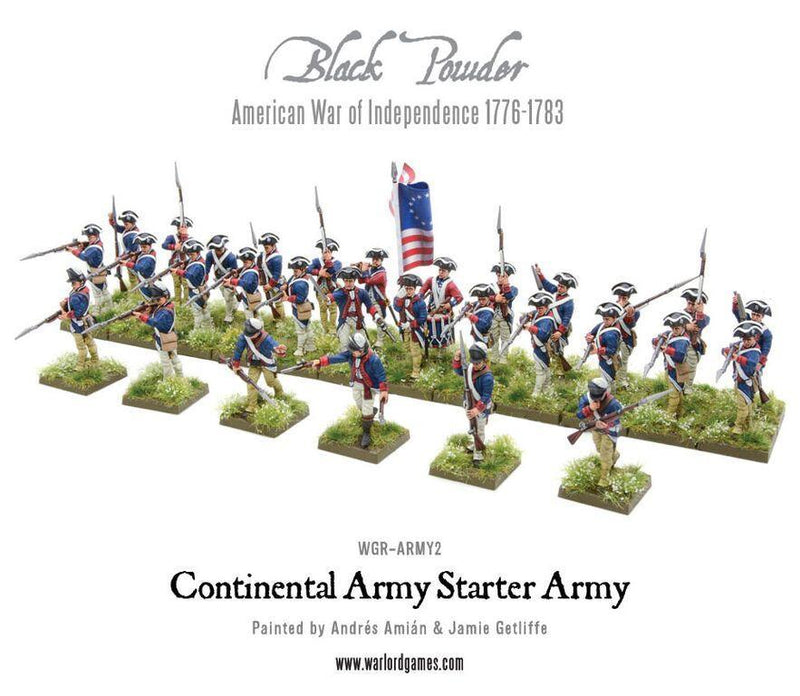 Black Powder: American War of Independence Continental Army starter set