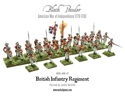 Black Powder: American War of Independence: British Infantry Regiment