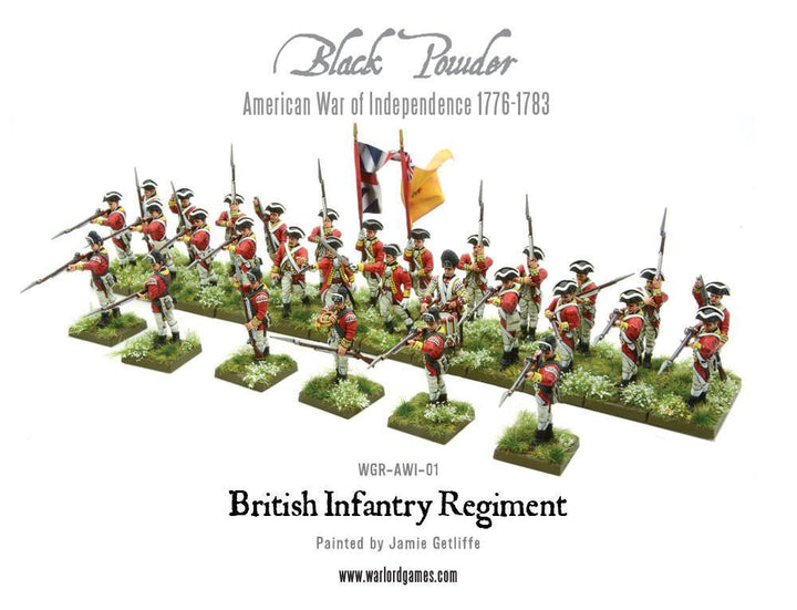 Black Powder: American War of Independence: British Infantry Regiment