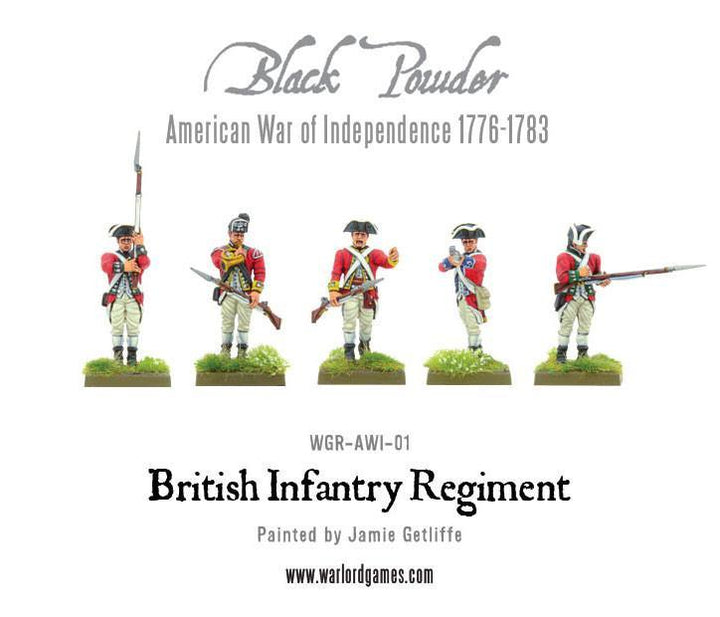 Black Powder: American War of Independence: British Infantry Regiment