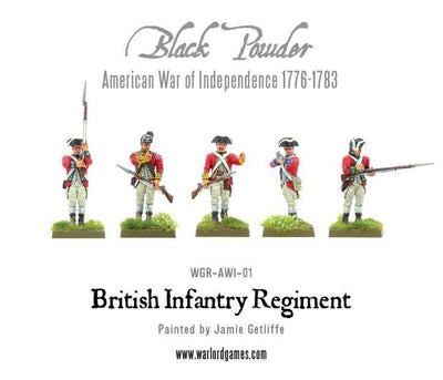 Black Powder: American War of Independence: British Infantry Regiment