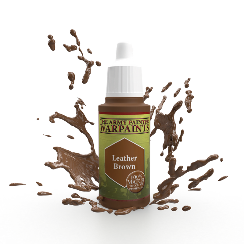 Acrylics Warpaints - Leather Brown (The Army Painter) (WP1123)