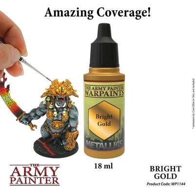 Metallics Warpaints - Bright Gold (The Army Painter) (WP1144)