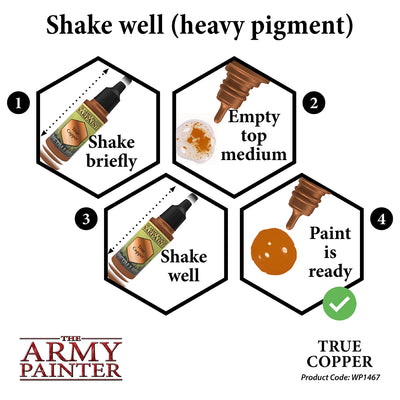 Metallics Warpaints - True Copper (The Army Painter) (WP1467)